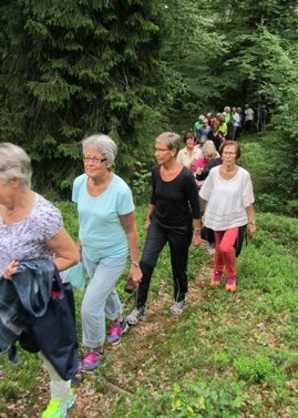 11 juni, Promenad till bokskogen för våravslutning.