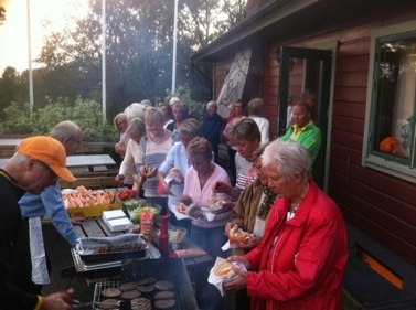 September anordnades en trivselkväll för alla i motion.