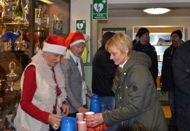 30 november var det dags för den årliga julmarknaden,<br />alla besökare blev bjudna på glögg och pepparkakor