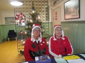 Julmarknaden den 7 december.