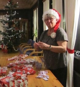 Ulla hade hand om lotteriet.