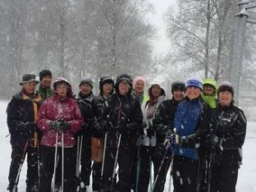 11 januari <br />Snöoväder och blåst.