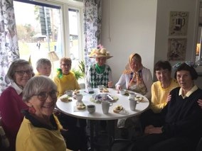 Påskkaffe på Kransmossen